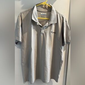 Columbia Men's Gray Polo Shirt